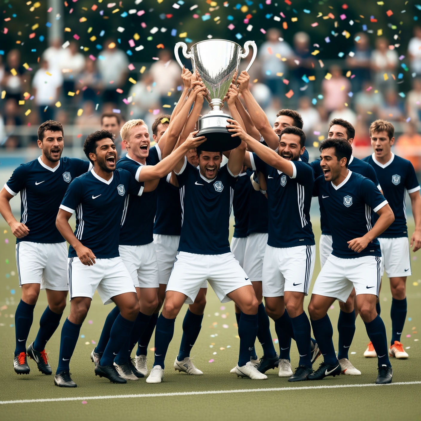 OUR VICTORY: The victory